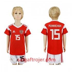 Rusland Fodboldtrøjer Miranchuk 15 Børn Hjemmebanesæt VM 2018